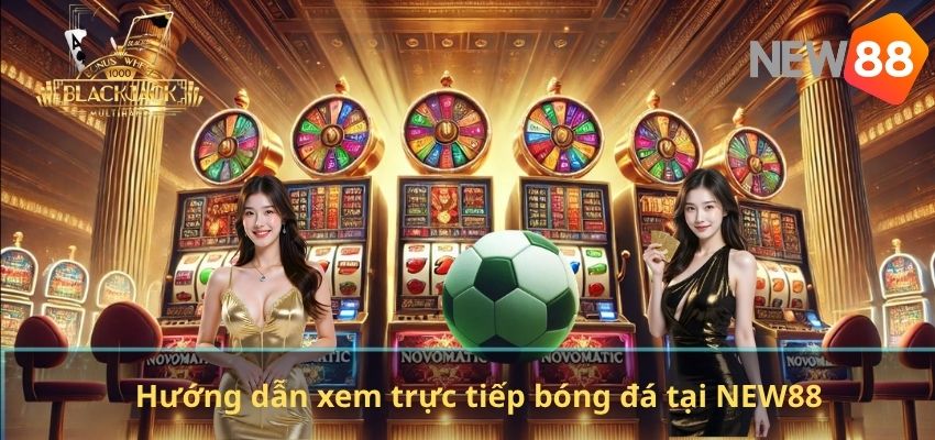 Hướng dẫn xem trực tiếp bóng đá tại NEW88